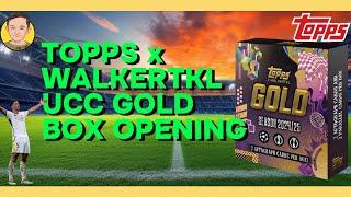 Topps x WalkerTKL UCC Gold Opening #Topps #UCCGold #football #championsleague #opening #tradingcards