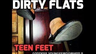 YoungFemdomHeels Dirty College Flats Trampling - HD