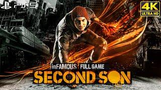 inFamous Second Son - Full Game Walkthrough (PS5) 4K 60FPS