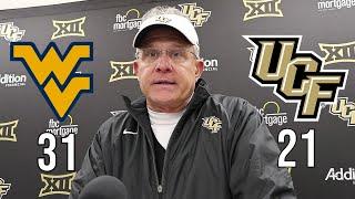 West Virginia 31, UCF 21 - Gus Malzahn Press Conference ️