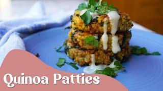 Easy Protein Packed Quinoa Patties