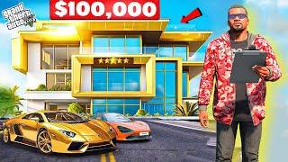 Franklin Opened Luxury 5 Star Hotel of Los Santos In GTA 5 | SHINCHAN and CHOP