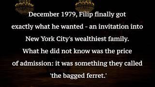 The Ferret Arena: Manhattan's Elite Secret. Scary/Horror Story.