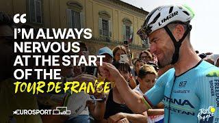 HISTORY AWAITS! Mark Cavendish at the start of Le Tour De France 2024 
