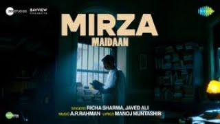 Mirza - Full Video | Maidaan | Ajay Devgn | A.R.Rahman | Javed Ali | Richa Sharma | Boney Kapoor