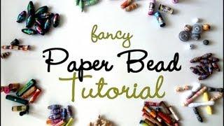 {MASSIVE} Fancy Paper Beads Tutorial