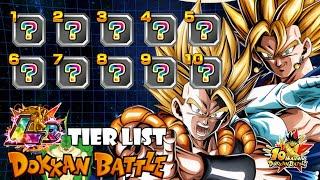 TOP 10 LR TIER LIST (10th Anniversary Edition) MAR 2025 | Dragon Ball Z Dokkan Battle