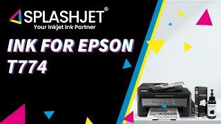 How To Refill Ink In Epson M205 Printers | T774 Ink Refill Epson M205 | Epson M100, M105, M200, M205