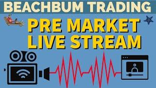 Pre Market Live Stream | 6/1/2022 | BeachBum Trading |  PreMarket Prep | Pre 4 AM Morning Routine