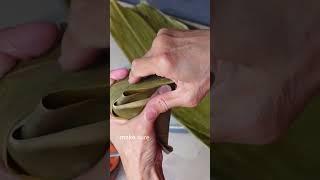 Make Zongzi, Chinese Sticky Rice Dumplings (Wrapping Tips)