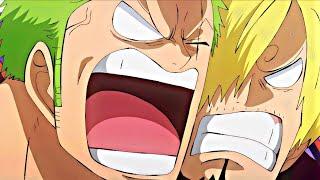 Zoro use enma against sanji || zoro cuts sanji cigarette and the island apart || one piece anime