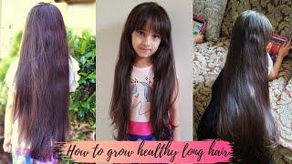 Hair Care Routine For Growing Healthy Long Hair|Tips & Tricks|My Daughter's Hair Care Routine‍