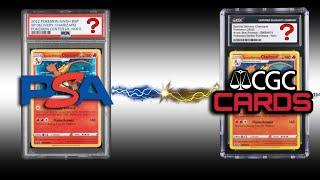 HOW CLOSE IS CGC GRADING COMPARED TO PSA GRADING?