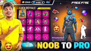 Free Fire Toughest Noob To Pro ChallengeSpending 12,000 Diamonds In Events -Garena Free Fire