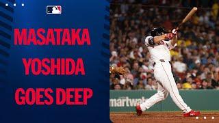 Mastaka Yoshida HOMERS on a 3-hit night!