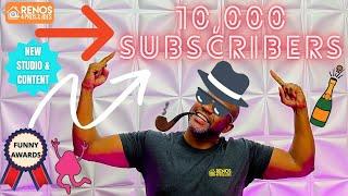 10000 SUBSCRIBER SPECIAL! | New Studio, New Content & Funny Awards