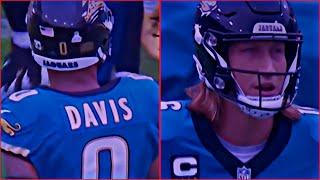 GABE DAVIS & TREVOR LAWRENCE ALMOST FOUGHT ON THE SIDELINES! INDIANAPOLIS COLTS VS JAX JAGUARS. NFL