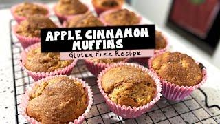 How to make APPLE CINNAMON MUFFINS | Gluten Free Recipe