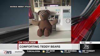 Memory bears & pillows: Comforting teddy bears