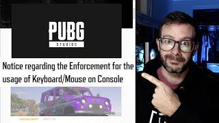 PUBG Update: Console Keyboard/Mouse Issue