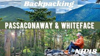 Backpacking Passaconaway Whiteface in New Hampshire