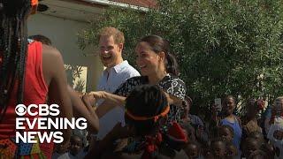 Prince Harry and Meghan Markle kick off trip to South Africa