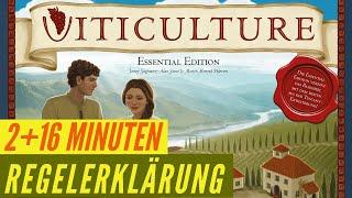 Viticulture Essential Edition  Regeln Anleitung Erklärung  Brettspiel