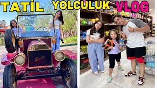 TATİLE GİDİŞ YOLCULUĞUMUZ VLOG! ODA TURU!ZEYNEP HİRANUR