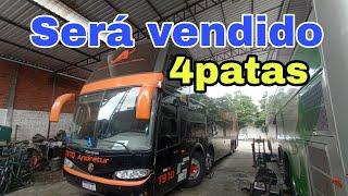 ônibus g6 4 patas  a venda  motor Scania