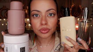 ASMR| Body Care Show & Tell - My Lotions & Potions & a lil cry sesh  (tapping, liquid sounds)