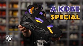 Kobe Bryant Wore the Air Flight Huarache 'Kobe PE' Before He Signed With Nike. Review and On Foot!