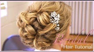 Classic Bridal Updo: Hair Style Tutorial