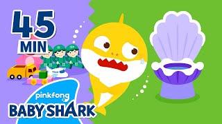 Baby Shark, Don't Hold it in! | +Compilation | Healthy Habits for Kids | Baby Shark Official