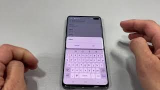 CHANGE T-MOBILE APN SETTINGS on Samsung Galaxy S10 | S10 Plus MMS Picture Messaging & Internet Fix