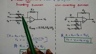 LIC - Unit II - Important 2 Marks and Overview - AU questions - EC3451 - Linear Integrated Circuits