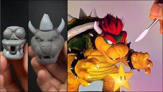 How to make Bowser (Movie.ver) with Clay / Super Mario Bros 2023 [kiArt]