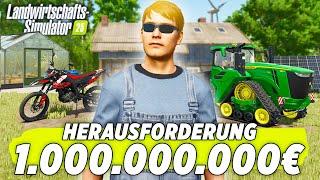 Ich habe 1 MILLIARDE verdient, angefangen bei 0€! Landwirtschafts Simulator 25