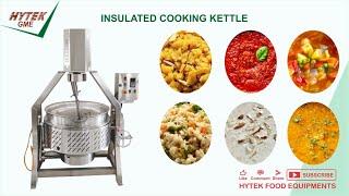 Hytek Cooking kettle 500 Litre with Planetary mixer | Bulk cooking of Onion Tomato Gravy | Cook Wok