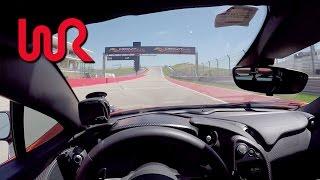 McLaren P1 at COTA - WR TV POV Hot Laps