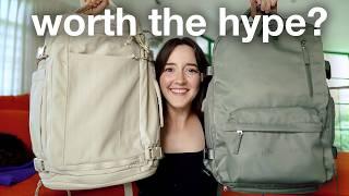 comparing these viral travel backpacks so you don’t have to