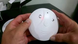 Smoke Detector Spy Camera Hidden Nanny Cam Inexpensive