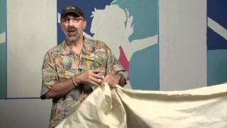 Michael Cooper shows you how to use Muslin and Canvas for Murals and Floorcloths