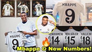 Real Madrid Unveiled New Jersey Numbers with Mbappe’s ArrivalMadrid Legends & Zidane Attend event