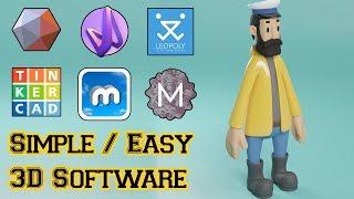 3D Modeling and Printing Software Easy to Use