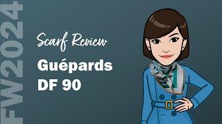 Hermès FW2024 Scarf Review | Guépards Double Face 90 by Robert Dallet | Cranleyplace