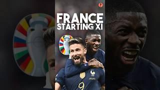 France’s starting 11 at Euro 2024