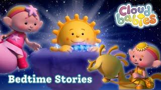 The Cloudbabies Knit Sun A Scarf To Fix His Cold  Coudbabies Kind & Caring Bedtime Stories