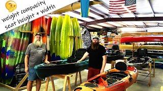 Big Guys Talk: Kayak weight compacity, total gear weight, and seats