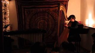 Für Elise on the harp - Josh Layne performs live