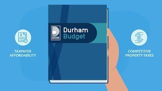 How is the Region of Durham’s budget prepared?